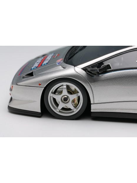Lamborghini Diablo SVR Racing 1996 (Silver / Martini Stripe) 1/43 Make Up Eidolon Make Up - 7
