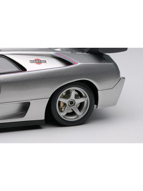 Lamborghini Diablo SVR Racing 1996 (Silver / Martini Stripe) 1/43 Make Up Eidolon Make Up - 8