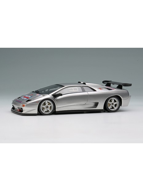 Lamborghini Diablo SVR Racing 1996 (Silver / Martini Stripe) 1/43 Make Up Eidolon Make Up - 11