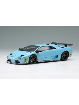 Lamborghini Diablo SVR Racing 1996 (Gulf Blue) 1/43 Make Up Eidolon Make Up - 1
