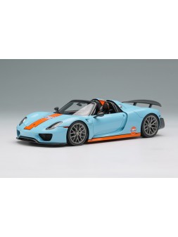 Porsche 918 Spyder Weissach Package 2011 (Gulf Blue) 1/43 Make Up Eidolon Make Up - 1