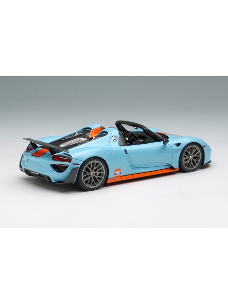 Porsche 918 Spyder Weissach Package 2011 (Gulf Blue) 1/43 Make Up Eidolon Make Up - 3