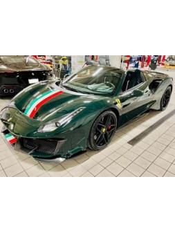 Ferrari 488 Pista Spider (Verde British) 1/18 BBR P18162O1