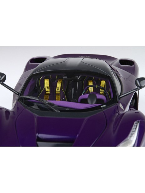 Ferrari LaFerrari (Purple Dubai) 1/18 BBR BBR Models - 3
