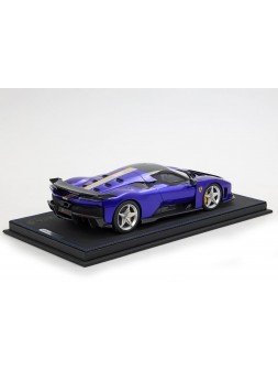 Ferrari F80 Option Carbon (Blu Elettrico) 1/18 BBR P18253D