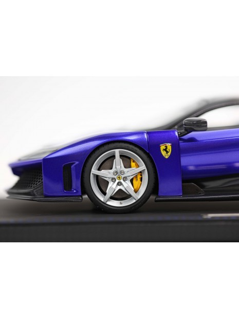 Ferrari F80 Option Carbon (Blu Elettrico) 1/18 BBR P18253D