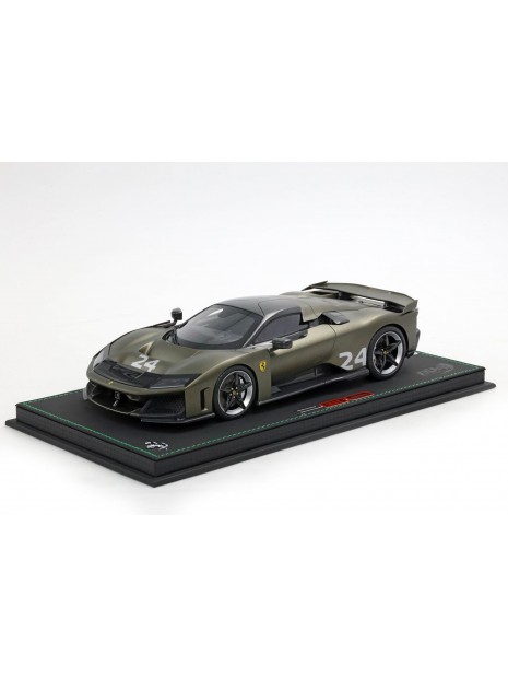 copy of Ferrari F80 Option Carbon (Blu Elettrico) 1/18 BBR BBR Models - 1
