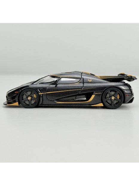 Koenigsegg Agera RS Phoenix (Carbon Gold) 1/43 FrontiArt FrontiArt - 3