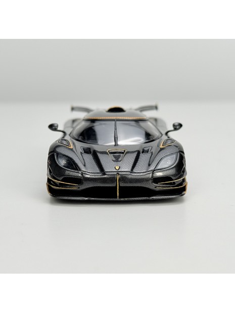 Koenigsegg Agera RS Phoenix (Carbon Gold) 1/43 FrontiArt FrontiArt - 4