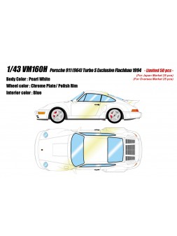 Porsche 911 (964) Turbo S Exclusive Flachbau 1994 1/43 Make Up Vision Make Up - 1
