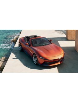 Ferrari Amalfi Spider (Rosso Tramonto) 1/43 Looksmart LS573A