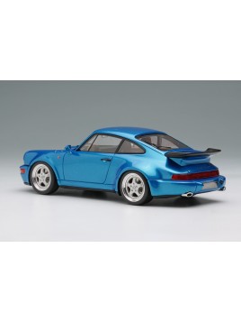 Porsche 911 (964) Turbo 3.6 1993 (Tahoe Blue Metallic) 1/43 Make Up Vision Make Up - 2