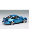Porsche 911 (964) Turbo 3.6 1993 (Tahoe Blue Metallic) 1/43 Make Up Vision Make Up - 3