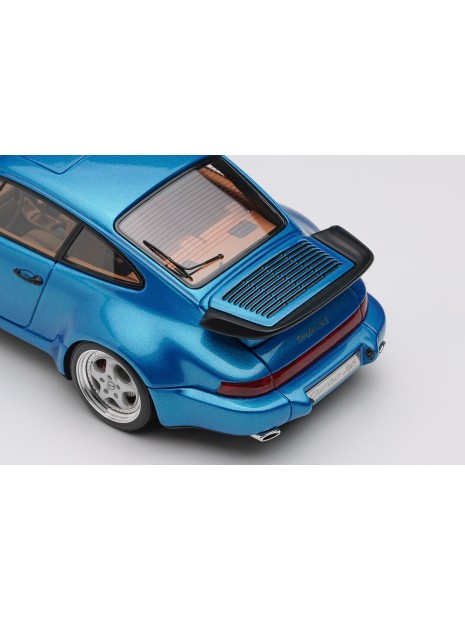 Porsche 911 (964) Turbo 3.6 1993 (Tahoe Blue Metallic) 1/43 Make Up Vision Make Up - 5