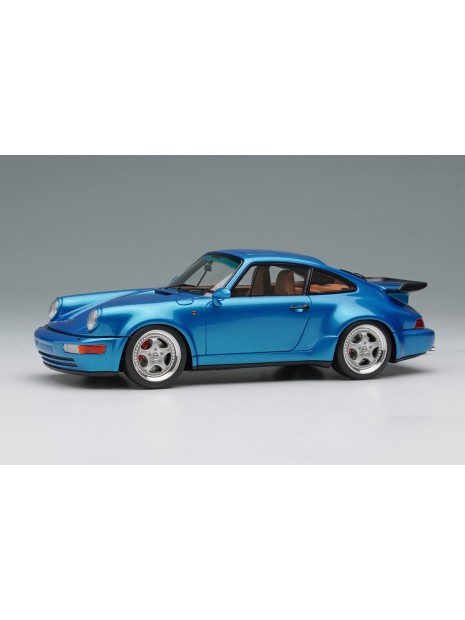 Porsche 911 (964) Turbo 3.6 1993 (Tahoe Blue Metallic) 1/43 Make Up Vision Make Up - 6