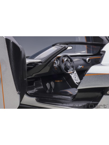 Koenigsegg Agera RS (Silber) 1/18 AUTOart AUTOart - 14