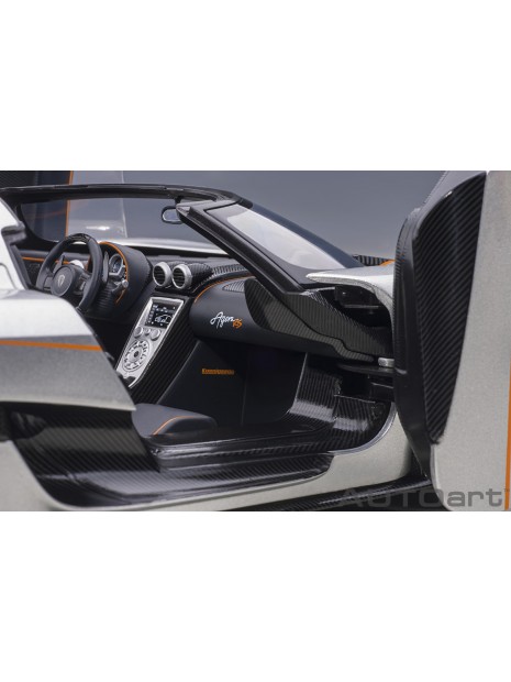 Koenigsegg Agera RS (Silber) 1/18 AUTOart AUTOart - 15