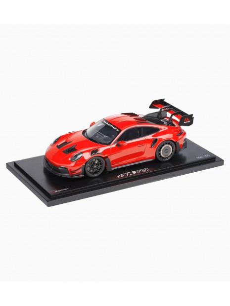 Porsche 911 GT3 RS (992) Manthey Kit (Guards Red) 1/18 Dealer Edition  - 2