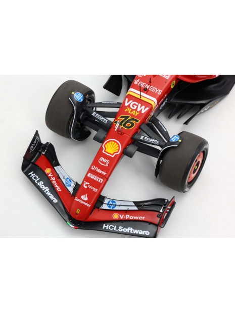 Ferrari SF24 Italian GP 2024 C. Leclerc 1/18 BBR BBR Models - 4