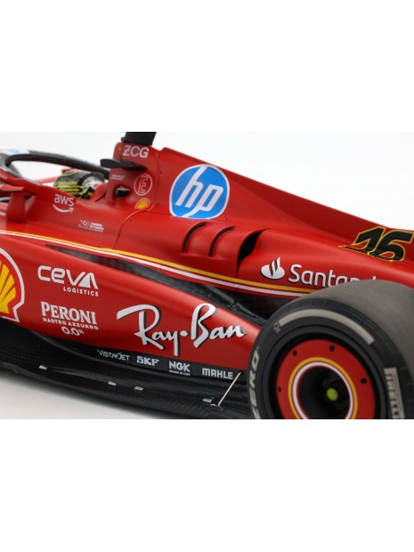 Ferrari SF24 Italian GP 2024 C. Leclerc 1/18 BBR BBR Models - 5