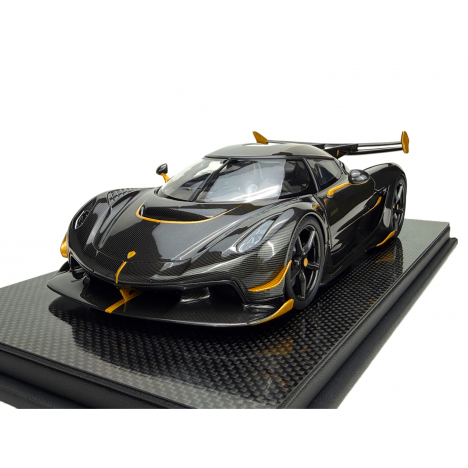 Koenigsegg Jesko (Carbon Gold) 1/18 FrontiArt FrontiArt - 1