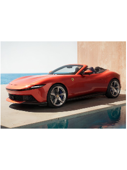 Ferrari Amalfi Spider (Rosso Tramonto) 1/18 BBR BBR Models - 1