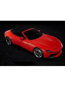 Ferrari Amalfi Spider (Rosso Corsa) 1/43 BBR BBR Models - 1
