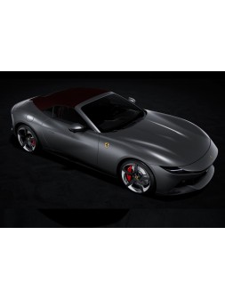 Ferrari Amalfi Spider (Grigio Silverstone matt) 1/43 BBR BBR Models - 1