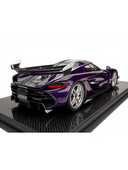Koenigsegg Jesko (Purple Carbon) 1/18 FrontiArt FrontiArt - 1