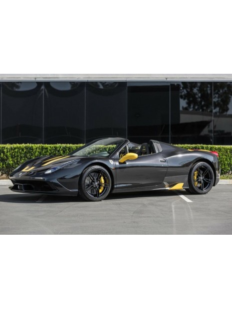 Ferrari 458 Speciale A Spider (New Black Daytona) 1/43 BBR BBR Models - 1