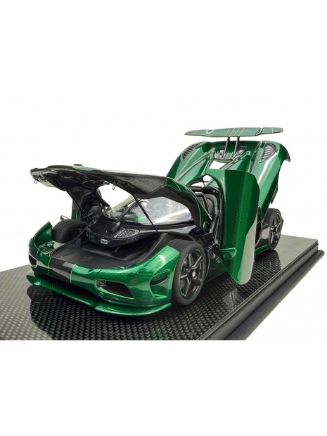 Koenigsegg Agera S (Goblin Green Carbon) 1/18 FrontiArt FrontiArt - 4
