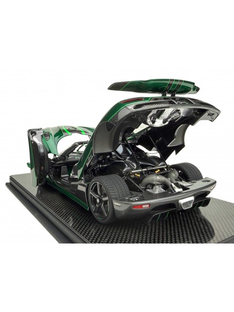Koenigsegg Agera S (Goblin Green Carbon) 1/18 FrontiArt FrontiArt - 5