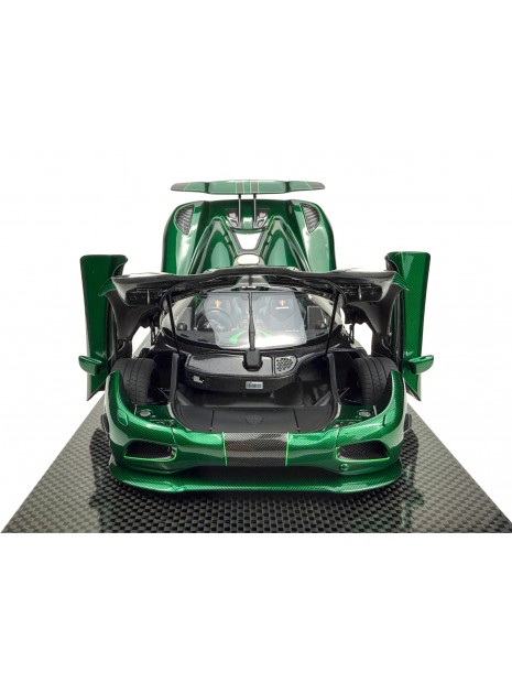 Koenigsegg Agera S (Goblin Green Carbon) 1/18 FrontiArt FrontiArt - 7