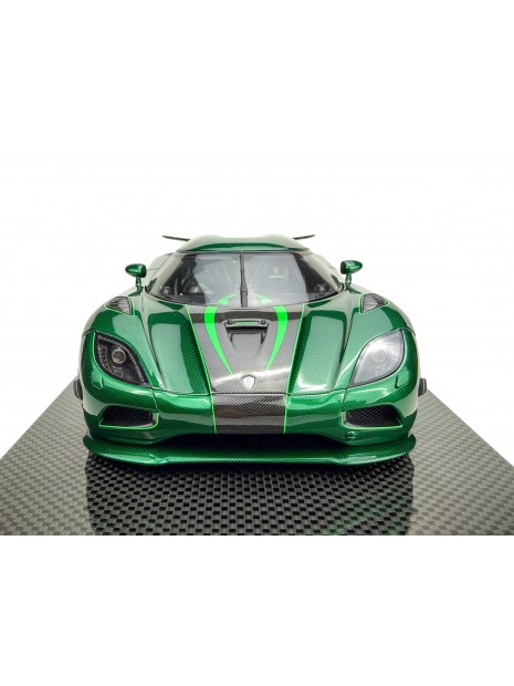 Koenigsegg Agera S (Goblin Green Carbon) 1/18 FrontiArt FrontiArt - 8