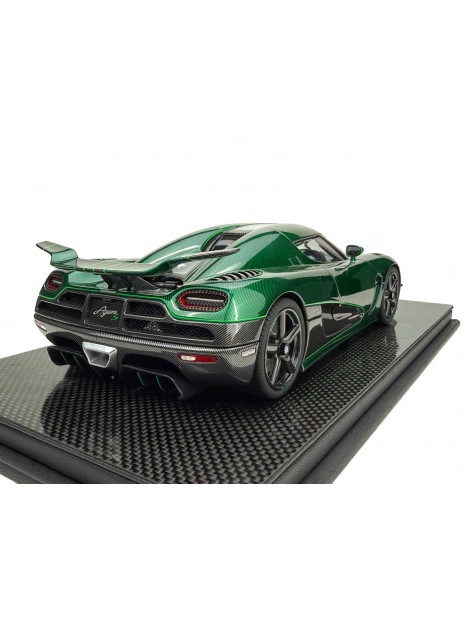 Koenigsegg Agera S (Goblin Green Carbon) 1/18 FrontiArt FrontiArt - 11