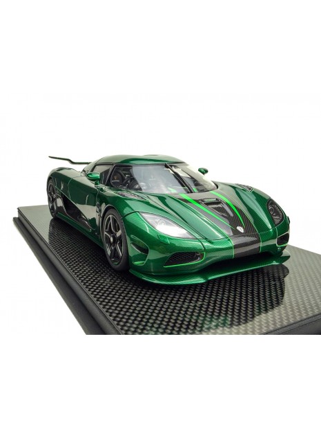 Koenigsegg Agera S (Goblin Green Carbon) 1/18 FrontiArt FrontiArt - 12