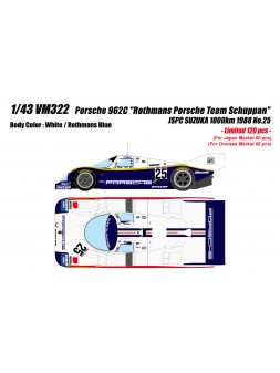 Porsche 962C "Team Schuppan" No.25 1/43 Make Up Vision Make Up - 1