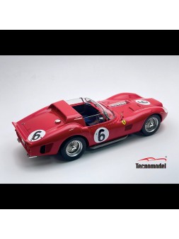 Ferrari 330 TRI-LM Le Mans 24h 1962 1/18 Tecnomodel Tecnomodel - 1