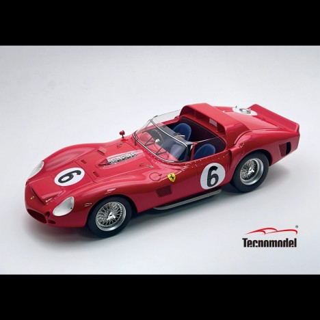 Ferrari 330 TRI-LM Le Mans 24h 1962 1/18 Tecnomodel Tecnomodel - 2