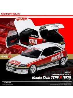 Honda Civic Type R EK9 Motul 1/18 Motorhelix Motorhelix - 1