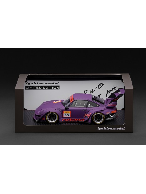 Porsche RWB 993 With Mr. Nakai 1/18 Ignition Model Ignition Model - 1