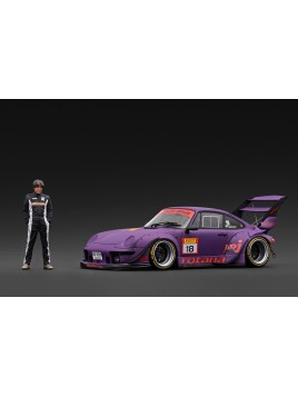 Porsche RWB 993 With Mr. Nakai 1/18 Ignition Model Ignition Model - 2