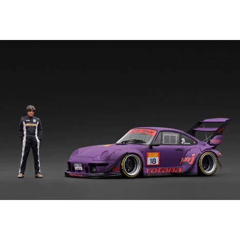 Porsche RWB 993 With Mr. Nakai 1/18 Ignition Model Ignition Model - 2