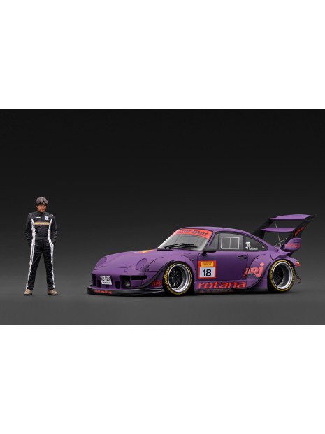 Porsche RWB 993 With Mr. Nakai 1/18 Ignition Model Ignition Model - 2