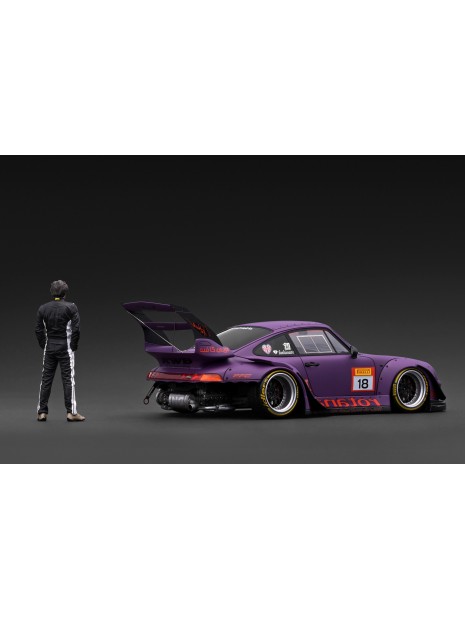 Porsche RWB 993 With Mr. Nakai 1/18 Ignition Model Ignition Model - 6