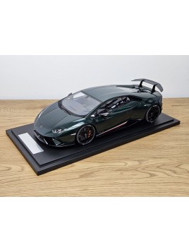 Lamborghini Huracán Performante (Verde Hydra) 1/12 by AN Model Cars  - 2