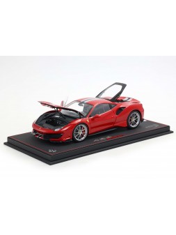 Ferrari 488 Pista (Rosso corsa) 1/18 BBR BBR Models - 1