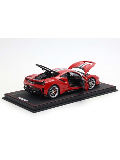 Ferrari 488 Pista (Rosso corsa) 1/18 BBR BBR Models - 2