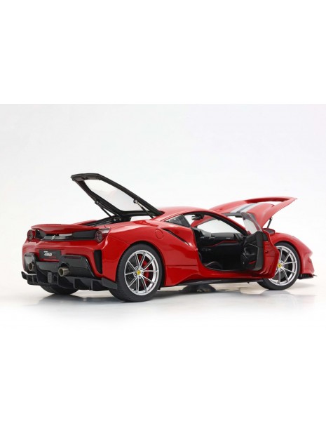 Ferrari 488 Pista (Rosso corsa) 1/18 BBR BBR Models - 5