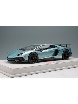 Lamborghini Aventador LP750-4 Superveloce 2015 (Azzurro Thetys) 1/18 Make Up Eidolon Make Up - 1